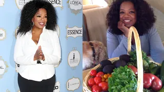 Oprah Winfrey  - We love Oprah’s approach to adding more fruits and veggies into a diet: grow them yourself! She plucked these beauties from her own garden.  (Photos from left: Frederick M. Brown/Getty Images, Oprah via Instagram)