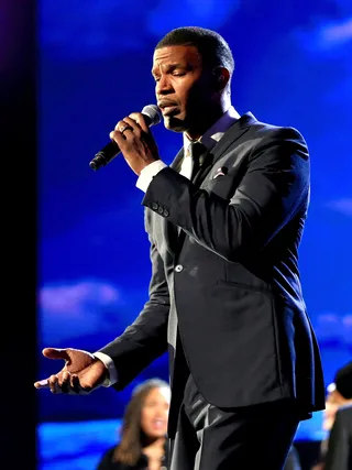 The Talented Mr. Foxx - Academy Award winning actor Jamie Foxx brings his stellar voice to A+E Networks' &quot;Shining a Light&quot; concert at The Shrine Auditorium in Los Angeles.(Photo: Christopher Polk/Getty Images for A+E Networks)