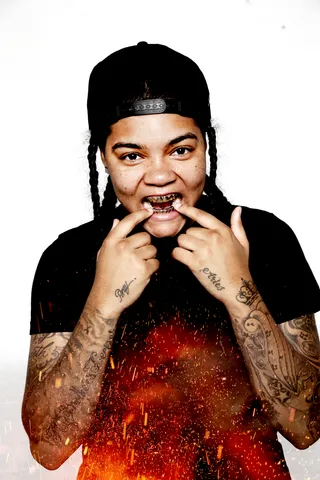 Young M.A - She’s definitely about THAT life. We heard all about it on “OOOUUU” and we want to hear more. (Photo: Bennett Raglin/BET)