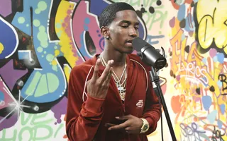 Christian Combs With The Undeniable Swag - (Photo: Ismail Sayeed/BET)&nbsp;