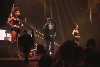 Gucci Mane performing at medley of his songs at LIV for 2017 Hip Hop Awards.