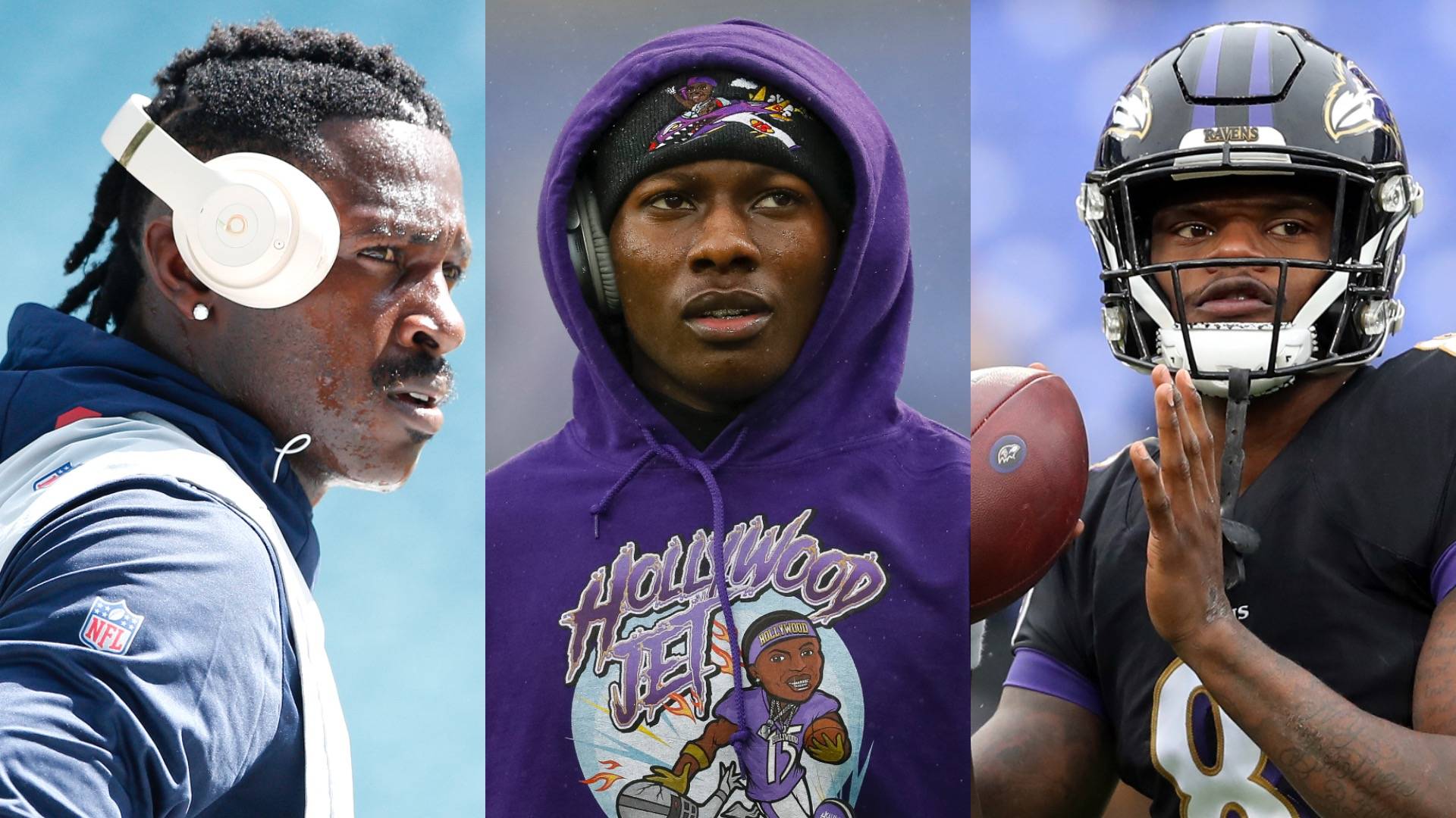 Ravens Rumors: Antonio Brown workout w/ Hollywood and Lamar Jackson