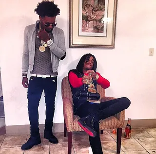 'Handsome and Wealthy' - "Is it my looks or is it my wealth?/Or is it the way that I carry myself?/Let me know I need some help/Don't keep that secret to yourself."  (Photo: Migos via Instagram)