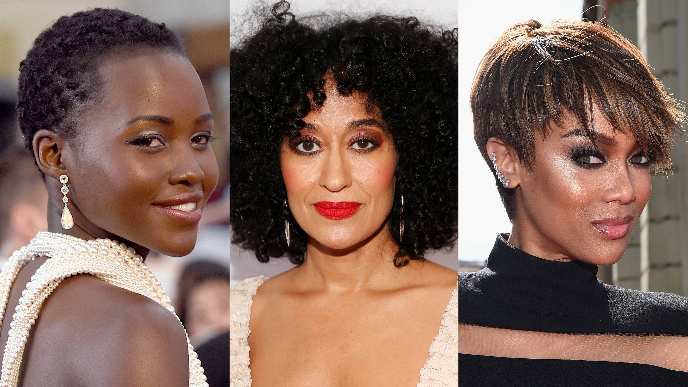 Lupita Nyong'o, Tracee Ellis Ross, Tyra Banks