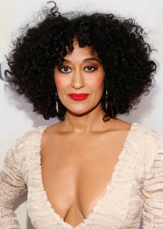 Tracee Ellis Ross - Who among us hasn’t gazed at her hair and plotted on how we can get ours to be half as huge? We love that she embraces her texture at every turn.&nbsp; (Photo: Jesse Grant/Getty Images for NAACP Image Awards)