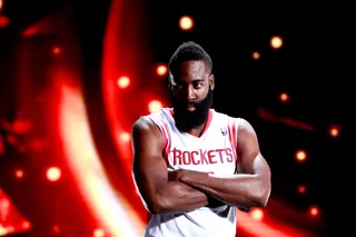 James Harden - James Harden single-handedly carried the Houston Rockets for stretches of this past season without Dwight Howard. Dropping over 27 points per night that consistently isn't easy.&nbsp;(Photo: Song Qiong/Xinhua/Landov)