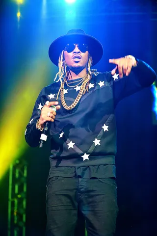 Future - &quot;F**k Up Some Commas&quot; - Future's&nbsp;turnt anthem is the perfect motivation to hit the clubs after a long day of BBQ'ing with family and friends.&nbsp;(Photo: JLN Photography/WENN.com)