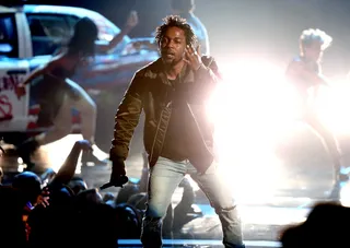Lyricist of the Year: Kendrick Lamar - Do you have a bone to pick? If so, than keep picking because King Kendrick once again dominated this space with such verocity that it's laughable to think anyone would try and challenge it.&nbsp;(Photo: Mark Davis/BET/Getty Images for BET)