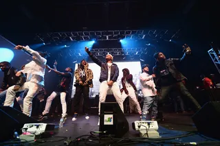 A$AP Mob - Think Rolling Stones meet Wu Tang Clan. Long. Live. A$AP.&nbsp;(Photo: Michael Loccisano/Getty Images for SXSW)