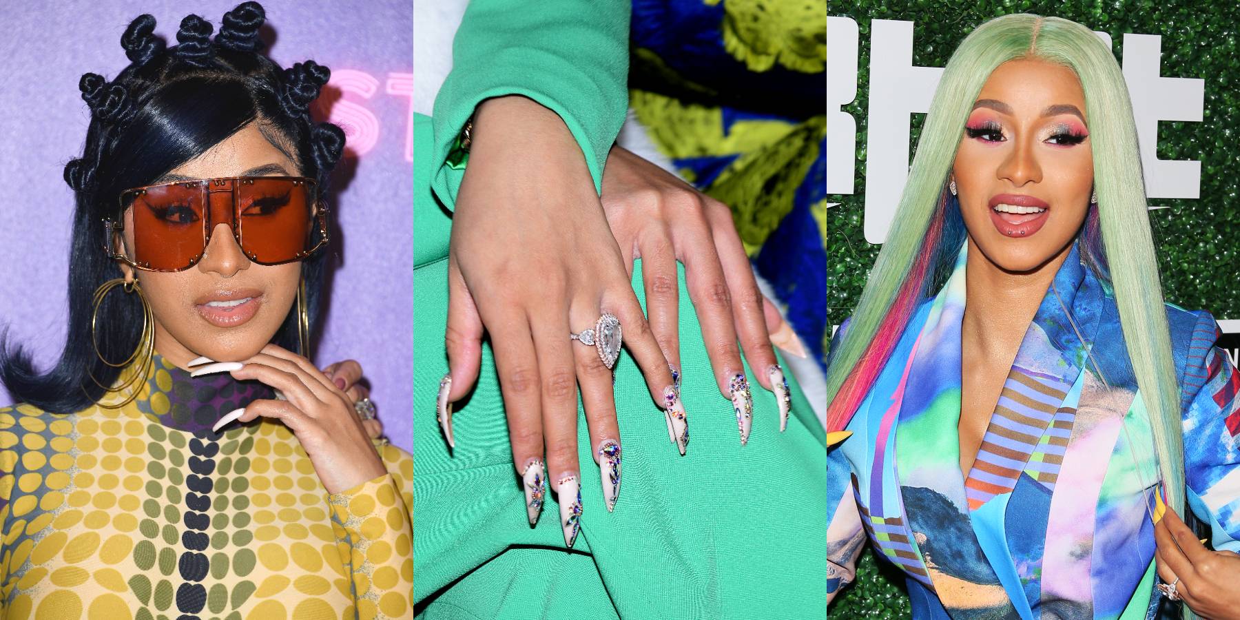 The Best Hair, Makeup, and Nail Looks in Cardi B and Megan Thee