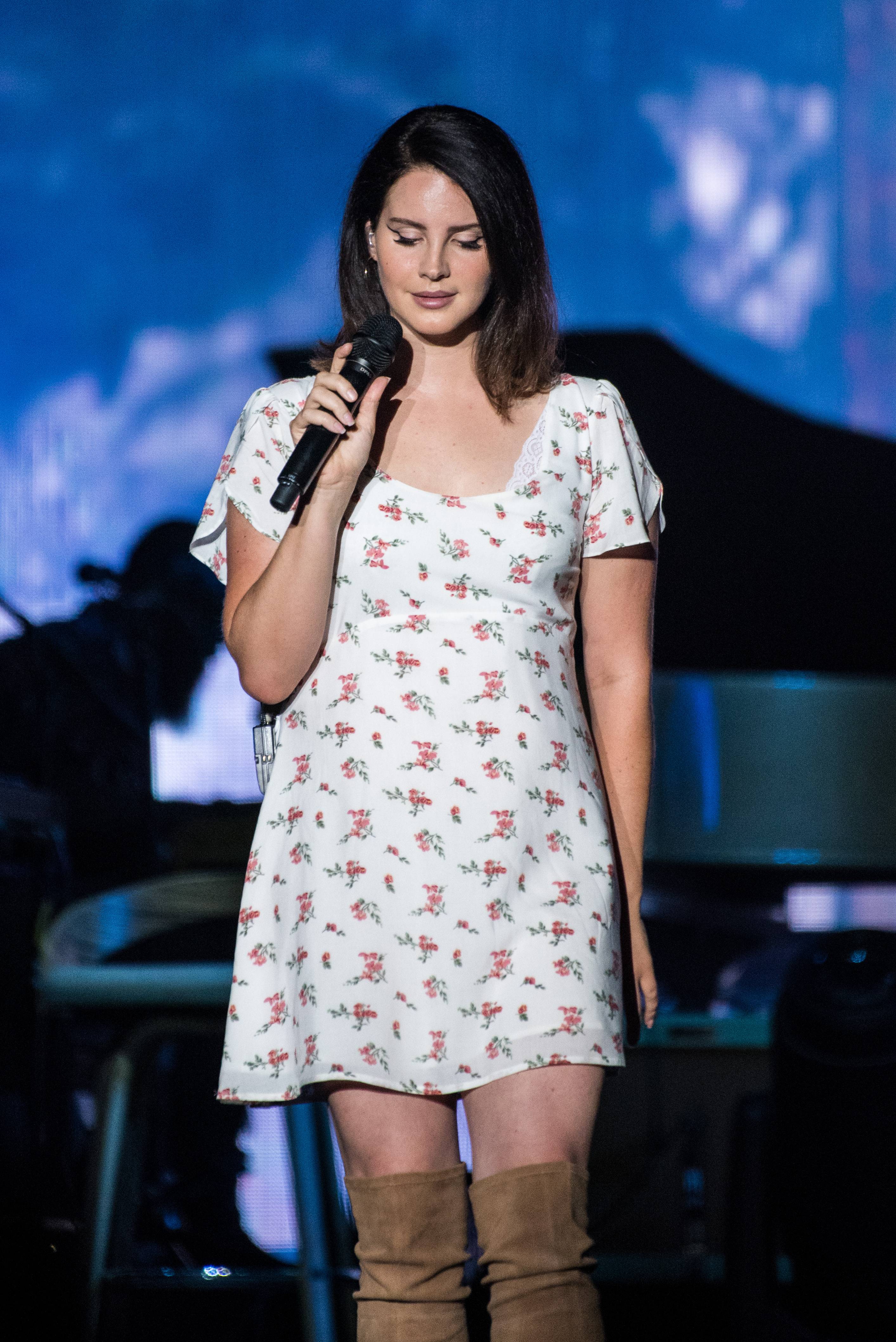 Lana del rey flower dress best sale