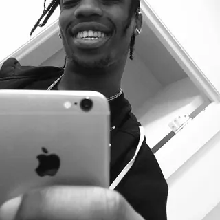 God Level  - "This that god feelin' / Mirage feelin'/ Money shower feelin' / Praise the lord / Blaze to peace / Oh yes, lord." (Photo: Travi$ Scott via Instagram)