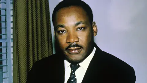 5/26/1966-ORIGINAL CAPTION READS: Close-up of the Reverend Dr. Martin Luther King, Jr. shown in this photo headshoulders, alone.