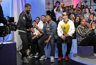 How Y'all Doing? - Big K.R.I.T takes the stage at 106 &amp; Park, March 9, 2012. (Photo: John Ricard / BET)