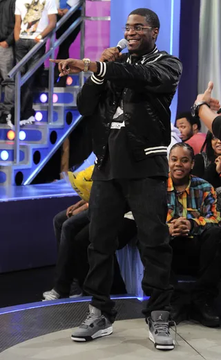 Big K.R.I.T - Big K.R.I.T at 106 &amp; Park, March 9, 2012. (Photo: John Ricard / BET)
