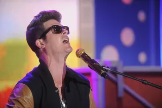 Robin Thicke - Before Robin Thicke was a certified R&amp;B heartthrob, Pharrell collaborated with him on "Wanna Love You Girl." It's honestly one of the smoothest tracks that Robin has ever laced with his voice.(Photo: John Ricard/BET)