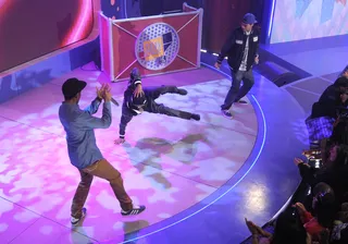 Break It Down - The Rangers perform at 106 &amp; Park, March 7, 2012. (Photo: John Ricard /BET)