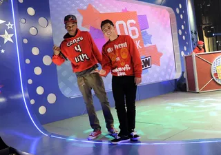 Lean Wit It - Young Sam and Showtime at 106 &amp; Park, March 7, 2012. (Photo: John Ricard /BET)