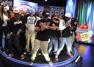 Living - The livest audience at 106 &amp; Park, March 7, 2012. (Photo: John Ricard /BET)