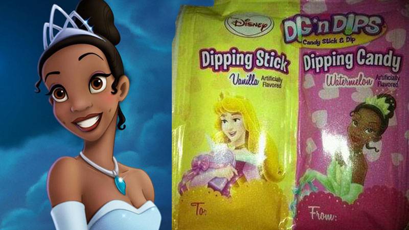 Disney Makes Black Princess Face of Watermelon Candy - Certainly it’s a coincidence that Tiana,&nbsp;Disney&nbsp;animated films’ only Black princess, is the face of the company’s new&nbsp;Dig 'n Dips&nbsp;watermelon-flavored candy, right? Maybe, maybe not. Either way, the new candy had critics up in arms last week.&nbsp;(Photo: Disney)