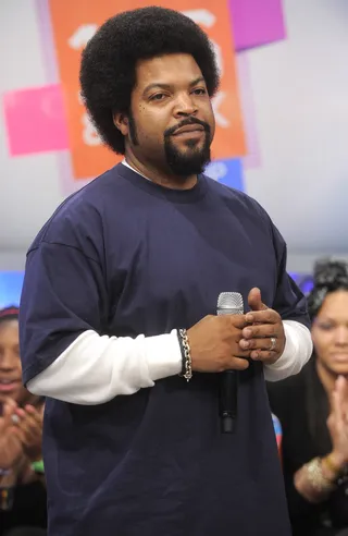 Ice Cube on starring in the film 21 Jump Street: - &quot;I trip out people because when you're acting you just want to do good in whatever parts you rocking and people tripping [off] ‘F The Police’ back in the day and now you playing a cop. I'm not going to be a cop in real life… But I'll play one if they're giving me millions of dollars.&quot;(Photo: John Ricard/BET)