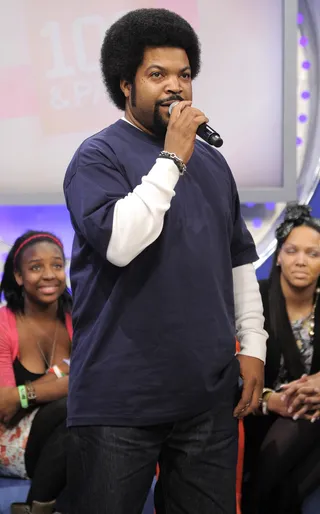 Mic Check - Ice Cube confirms that there will be a sequel to &quot;Friday&quot; at 106 &amp; Park, March 05, 2012. (Photo: John Ricard / BET)