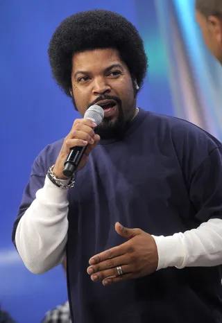 We Need Friday! - Ice Cube neither confirms or denies that Chris Tucker will be in the sequel to Friday at 106 &amp; Park, March 05, 2012.(Photo: John Ricard / BET)