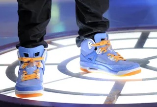 Nice Sneaks - Terrence J at 106 &amp; Park, March 05, 2012.(Photo: John Ricard / BET)