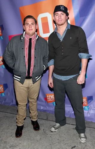 The Crew - Channing Tatum and Jonah Hill (Photo: Dane Delaney / BET)