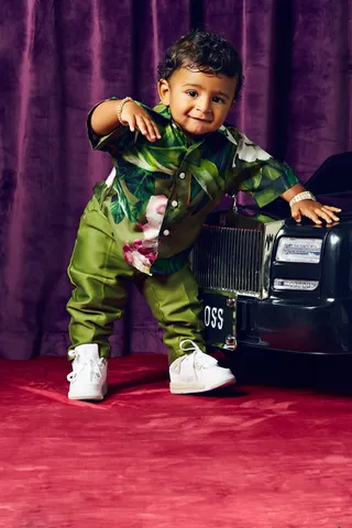 Model Material - Asahd makes his first stylish appearance on the cover of 'PAPER' Magazine.&nbsp;(Photo: JUCO for PAPER Magazine / Styling: Terrell Jones)