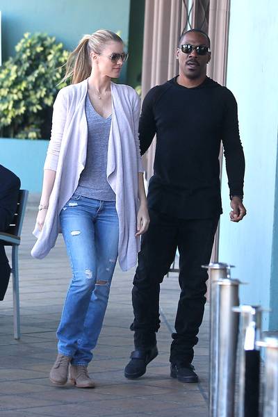 Sowing Royal Oats - Eddie Murphy and pregnant girlfriend Paige Butcher get coffee as they are seen out for the first time since announcing their pregnancy. This will be Murphy's ninth child.&nbsp;(Photo: Sam Sharma, PacificCoastNews)