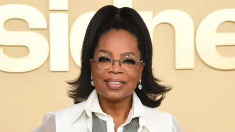 Oprah Winfrey attends Premiere Of Apple TV +'s "Sidney" at Academy Museum of Motion Pictures on September 21, 2022 in Los Angeles, California.