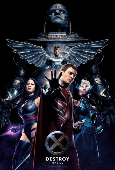 X-Men:&nbsp;Apocalypse - Where my Marvel fans at? This may be the third film in this re-boot franchise, but they never disappoint! So make this a must-see film on May 27.(Photo: Twentieth Century Fox /Marvel)&nbsp;