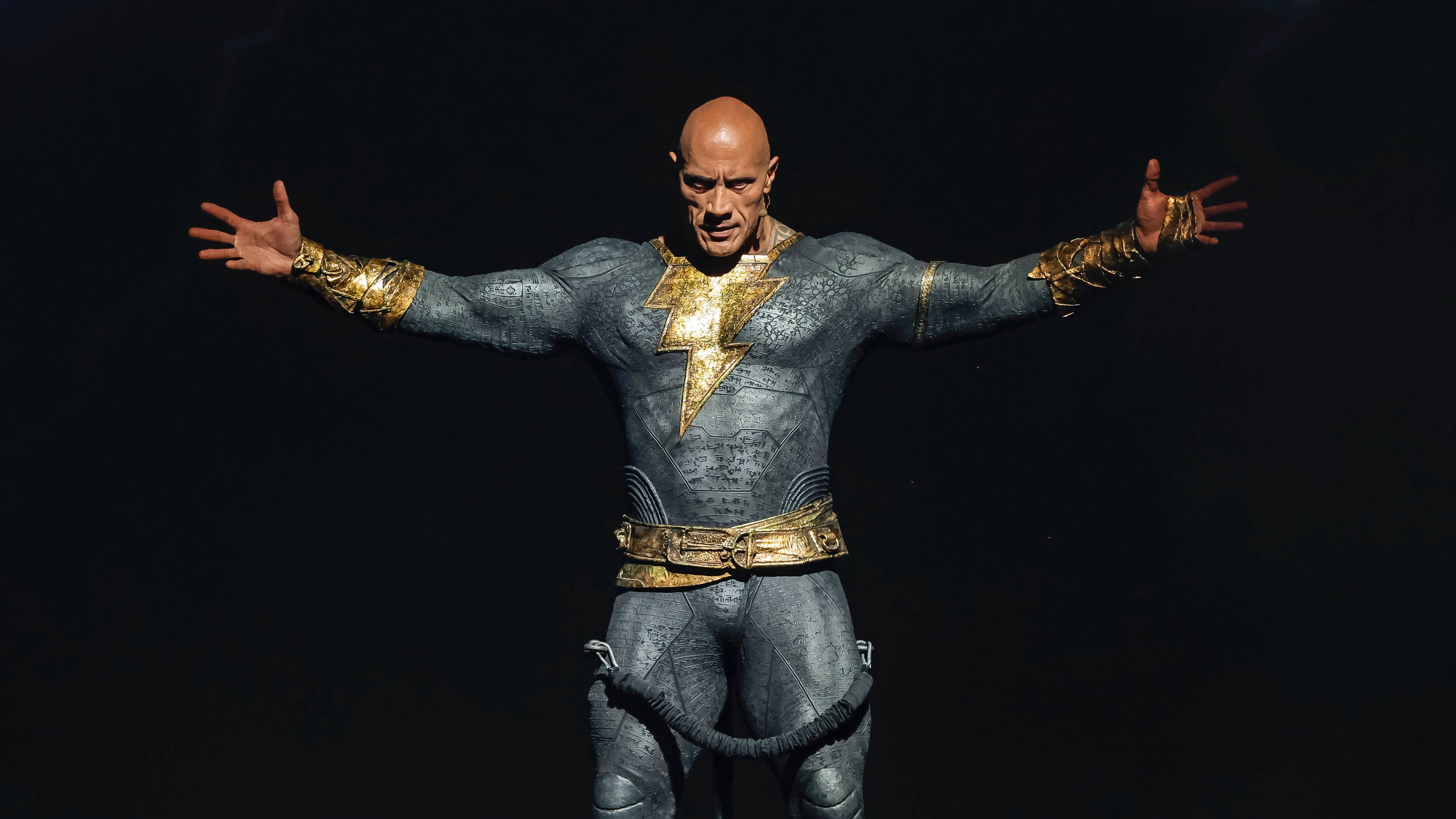 Dwayne Johnson Debuts New ‘Black Adam’ Trailer In ComicCon Surprise