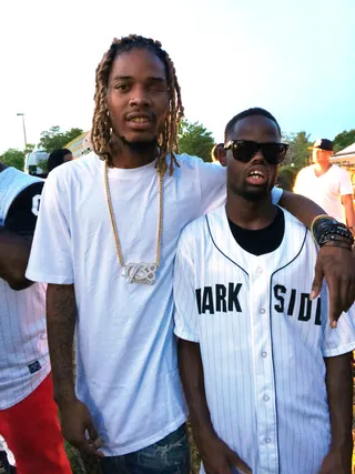 Jersey Blood - Fetty brought out members of his 1738 crew to take part in the video.  (Photo: Jerry Bagley)