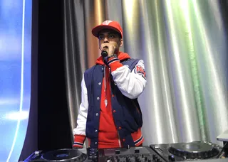 Mic Check - DJ Spin King at 106 &amp; Park, June 5, 2012. (Photo: John Ricard / BET)