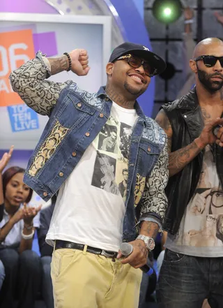 Yeah - Royce Da 5' 9" at 106 &amp; Park, June 4, 2012. (Photo: John Ricard / BET)