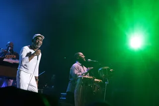 "Before I Let Go" - If we didn't pick this song for the top spot, there'd be riots in the streets. A beloved favorite of weddings, barbecues and parties everywhere, is Maze's instantly recognizable signature song, fueled by an unforgettable bassline and Frankie Beverly's soaring, breathless vocal runs. If you don't like this song, we don't know how you made it this far. (Photo: Jemal Countess/Getty Images)