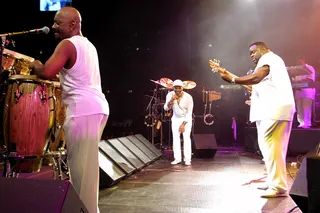 "Feel That You're Feelin'" - This smooth, sun-kissed 1979 anthem, a mainstay of Maze's live shows, feels like falling in love.&nbsp; (Photo: James Crump/WireImage)