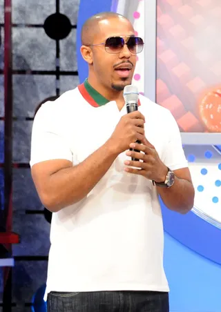 I Hear Ya - Marcus Houston at 106 &amp; Park, June 1, 2012 (Photo: Dane Delaney / BET)