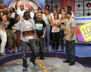 Heated Moments - Freestyle Friday at 106 &amp; Park, June 1, 2012 (Photo: Dane Delaney / BET)