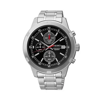 Seiko Watch - Men's Stainless Steel Chronograph - Make a statement just by checking the time. This model is a steal at&nbsp;$99.99 from Kohl’s.&nbsp; (Photo: KOHL’S)