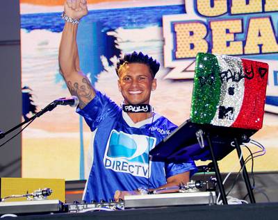 Pauly D - Ronnie's Shore-mate Pauly D is a DJ, so it's no surprise he's dropped a couple fist-pumping techno songs (&quot;Beat Da Beat Up&quot; and &quot;Night of My Life&quot;).(Photo: Andrew H. Walker/Getty Images for DirecTV)