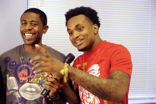 Gold Game - Travis Porter backstage at&nbsp;106 &amp; Park (Photo: Dane Delaney/BET)