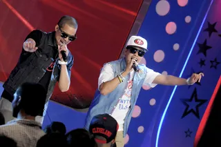 Ray Ban Dudes - Talents on set at&nbsp;106 &amp; Park&nbsp;(Photo: Dane Delaney/BET)