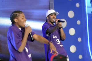 AYYYEEE - Talents on set at&nbsp;106 &amp; Park&nbsp;(Photo: Dane Delaney/BET)