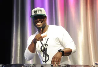 Play My Song - DJ at 106 &amp; Park, May 29, 2012. (Photo: John Ricard / BET)