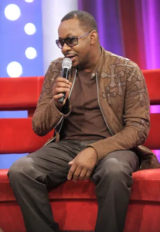 Bobby Speaks - Bobby Brown at 106 &amp; Park, May 29, 2012. (Photo: John Ricard / BET)