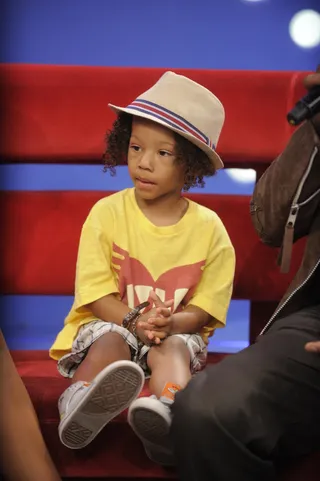 Ok Now - Cassius Brown at 106 &amp; Park, May 29, 2012. (Photo: John Ricard / BET)