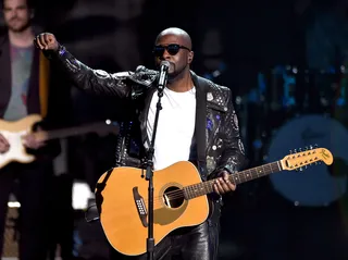 Fugee No More - Wyclef Jean joined Magic on stage for their hit single &quot;Rude&quot; and got in touch with the side of him that loves reggae. A comeback happening soon?  (Photo: Kevin Winter/Getty Images)